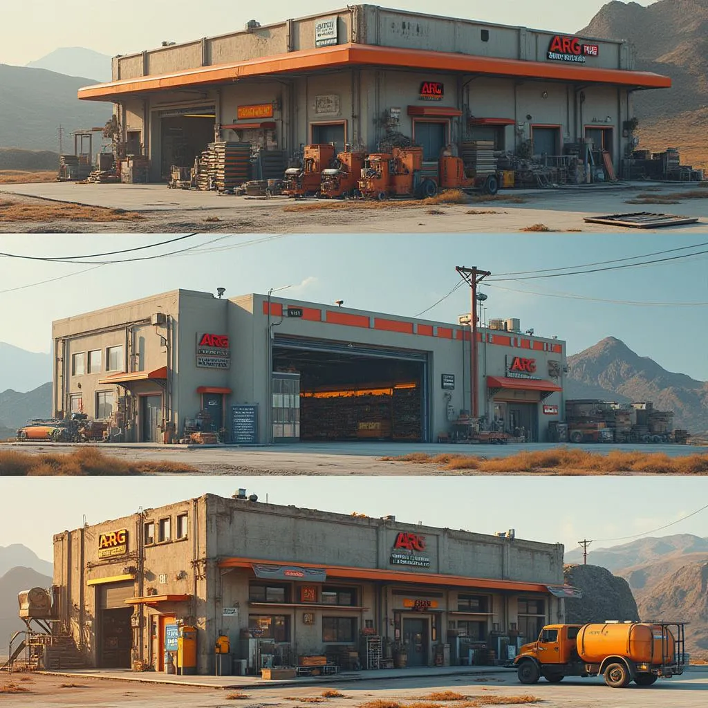 Collage histórico de ARG Fuel, desde sus inicios hasta la actualidad.